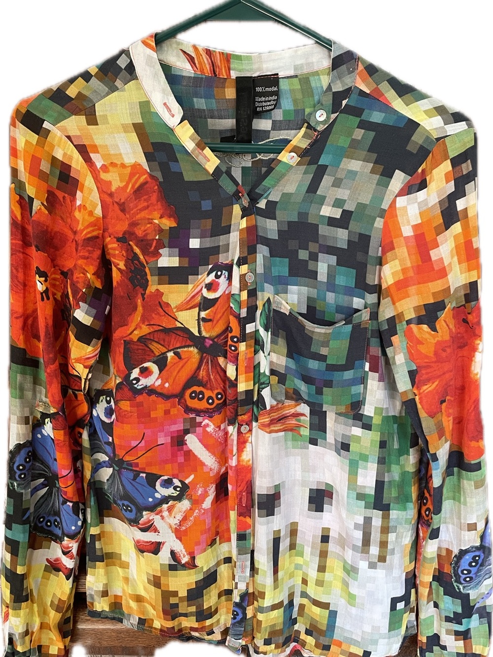 Butterfly Mosaic Desigual Blouse